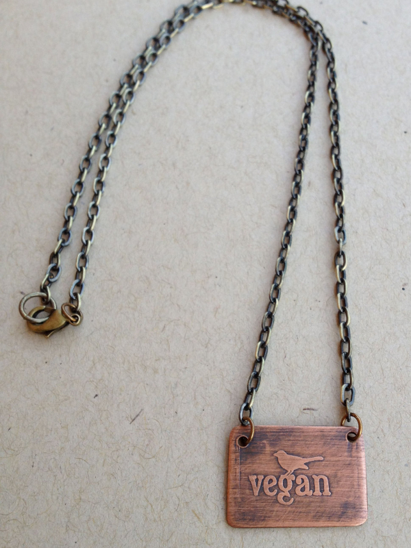 Vegan Bird Necklace