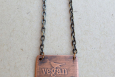 Vegan Bird Necklace